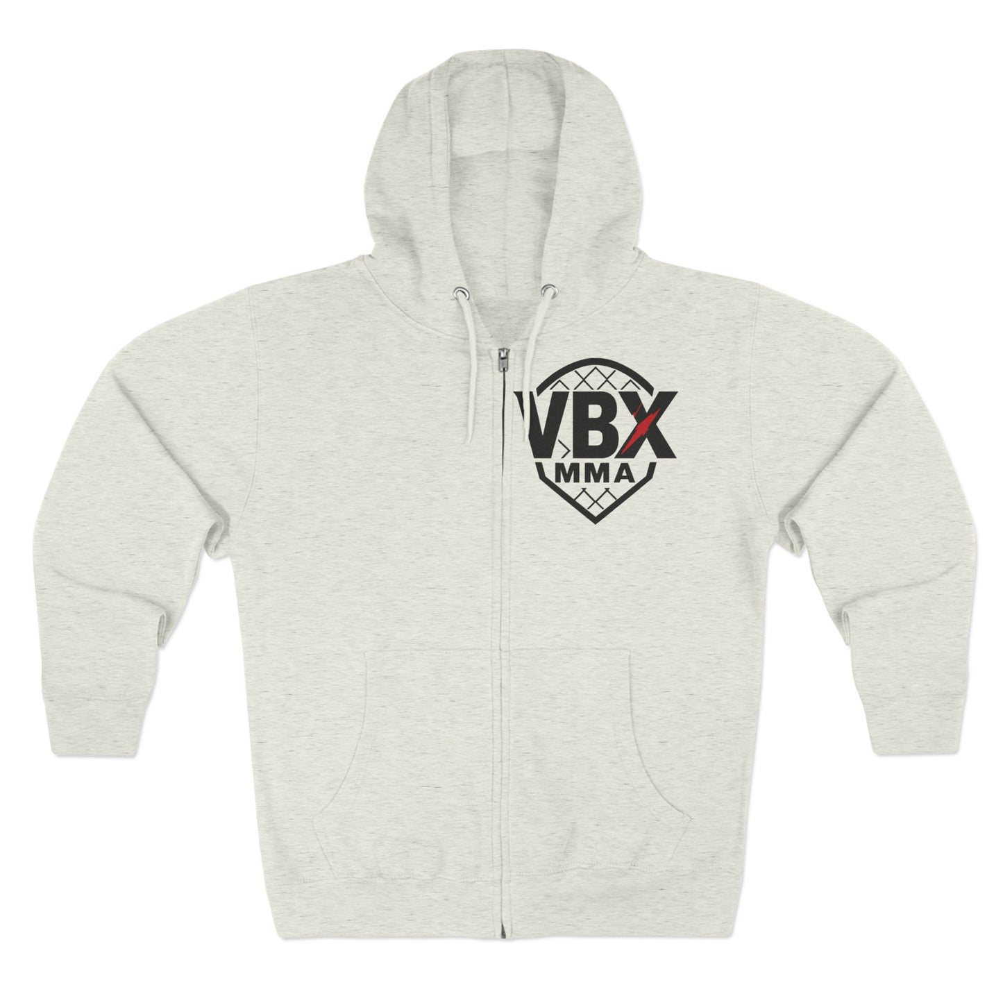 victory box mma "vbx" Motivational Unisex Zip Hoodie - Built to Win, Casual Wear, Gym Apparel, Gift for Athletes, Inspirational Fashion