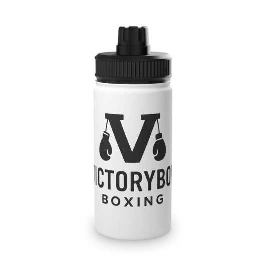 Victory Boxing Stainless Steel Water Bottle, Sports Flask for Athletes, Fitness, Gym Use, Hydration, Gift for Sports Enthusiasts