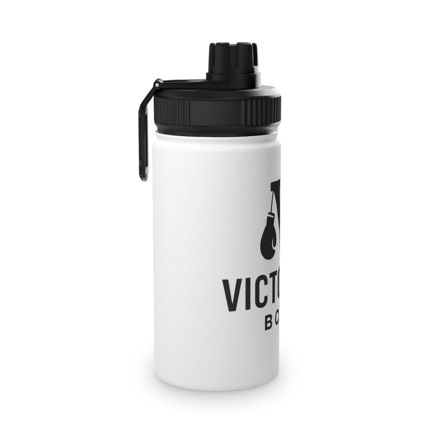 Victory Boxing Stainless Steel Water Bottle, Sports Flask for Athletes, Fitness, Gym Use, Hydration, Gift for Sports Enthusiasts
